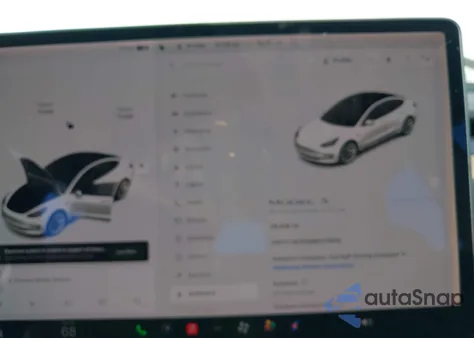 2021 Tesla Model 3 Standard Range Plus Rear-Wheel Drive from USA, damaged, VIN 5YJ3E1EA9MF075616